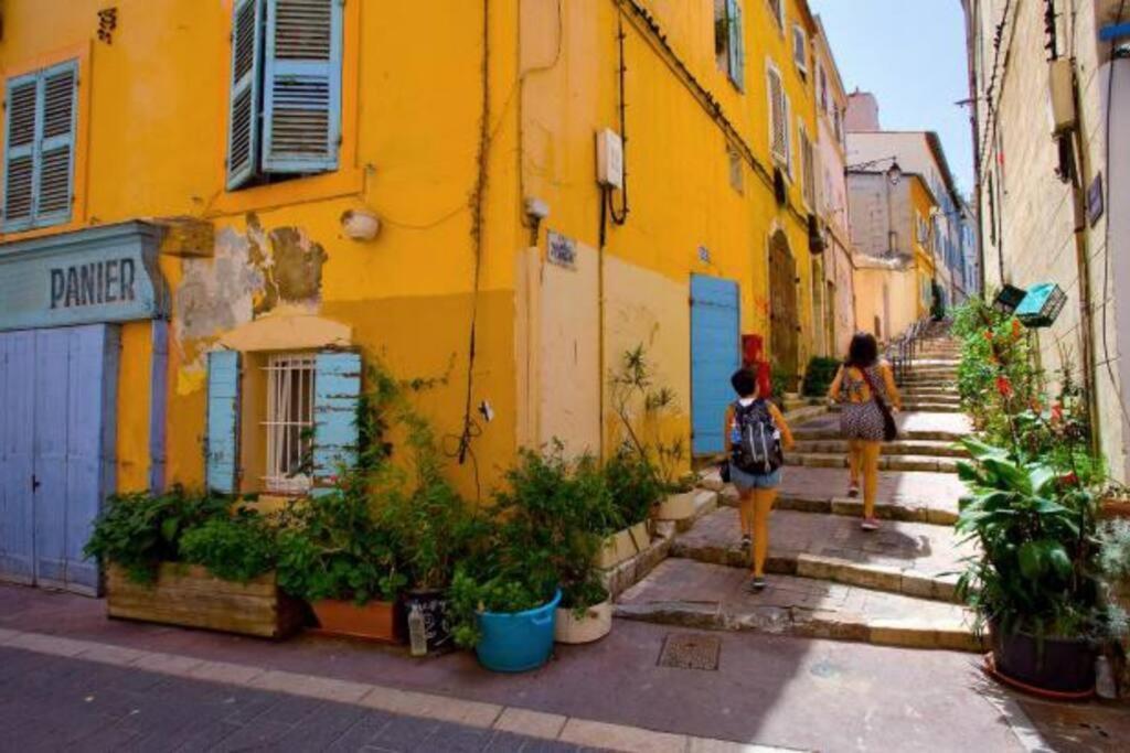 La Piboule - Au Coeur Du Panier T2 -39M2 Apartment Marseille Bagian luar foto